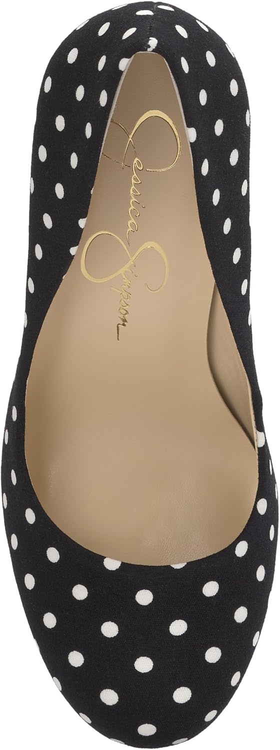image:imageJessica Simpson Womens Calie Classic PumpBlackWhite