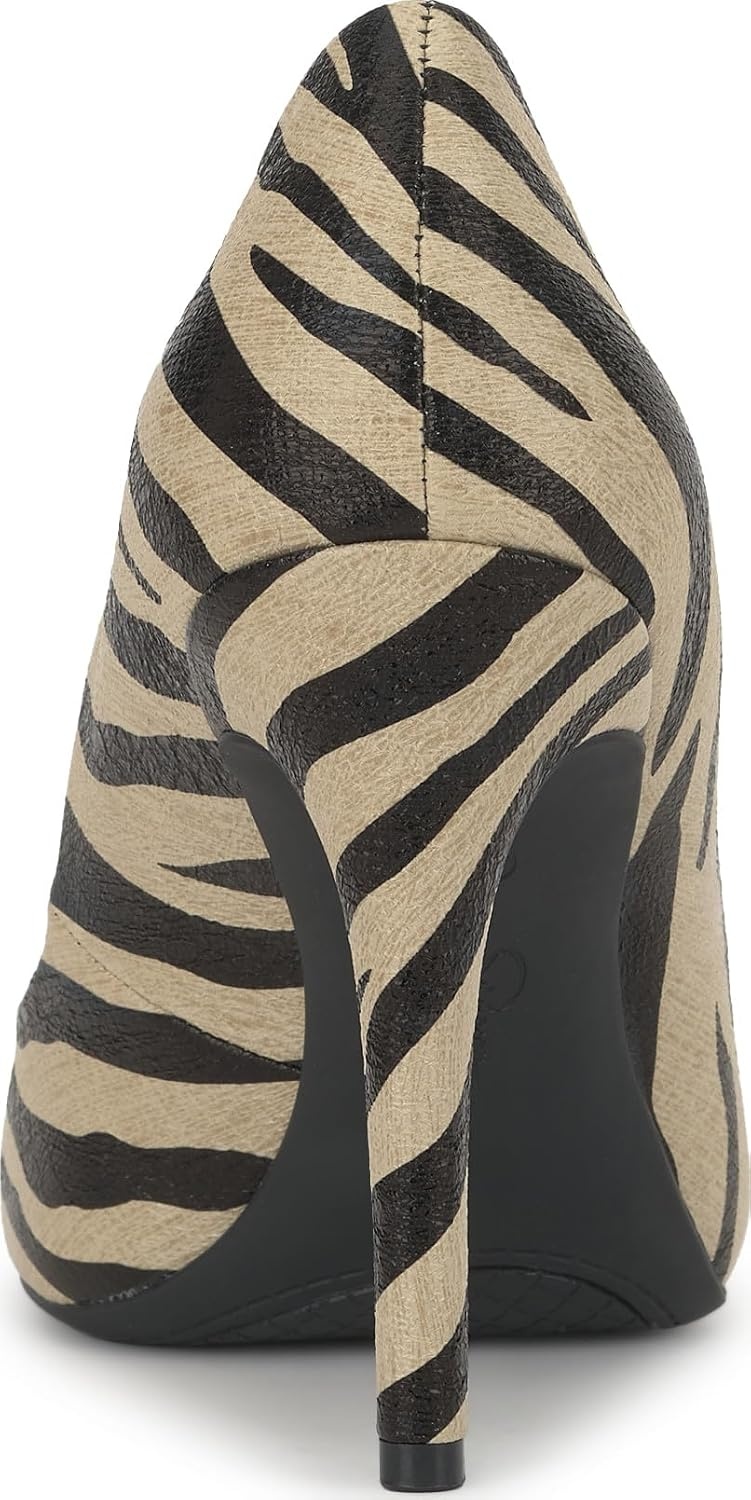 image:imageJessica Simpson Womens Calie Classic PumpBone Combo Crackled Shimmer Zebra