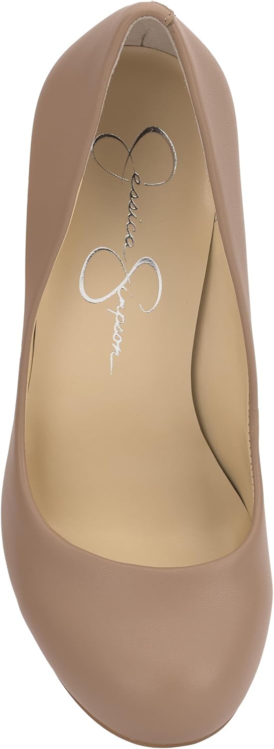 image:imageJessica Simpson Womens Calie Classic PumpChai Latte