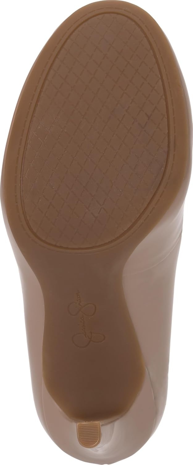 image:imageJessica Simpson Womens Calie Classic PumpChai LatteSuper Patent