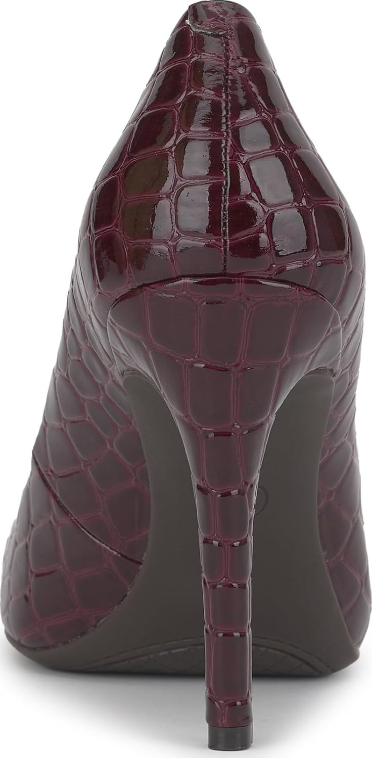 image:imageJessica Simpson Womens Calie Classic PumpCherry Mahogany Savvy Croco