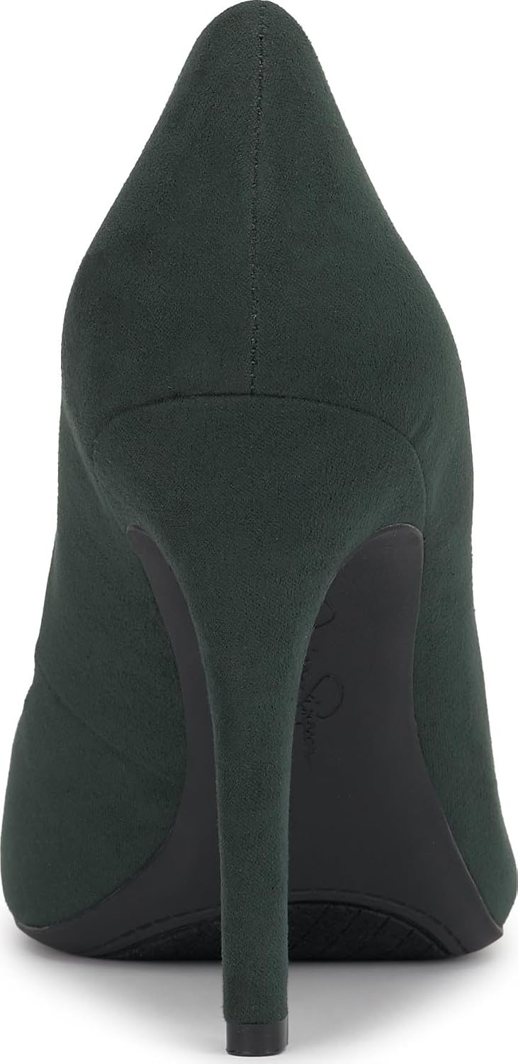image:imageJessica Simpson Womens Calie Classic PumpDark Pine Microsuede