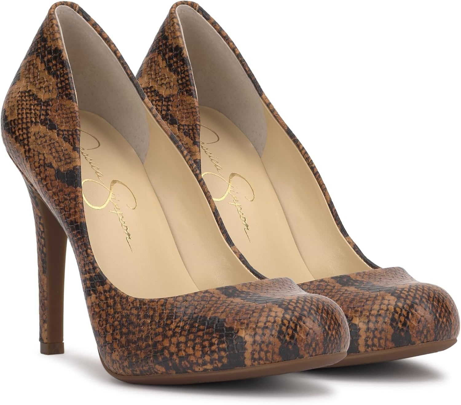 image:imageJessica Simpson Womens Calie Classic PumpDark Tan