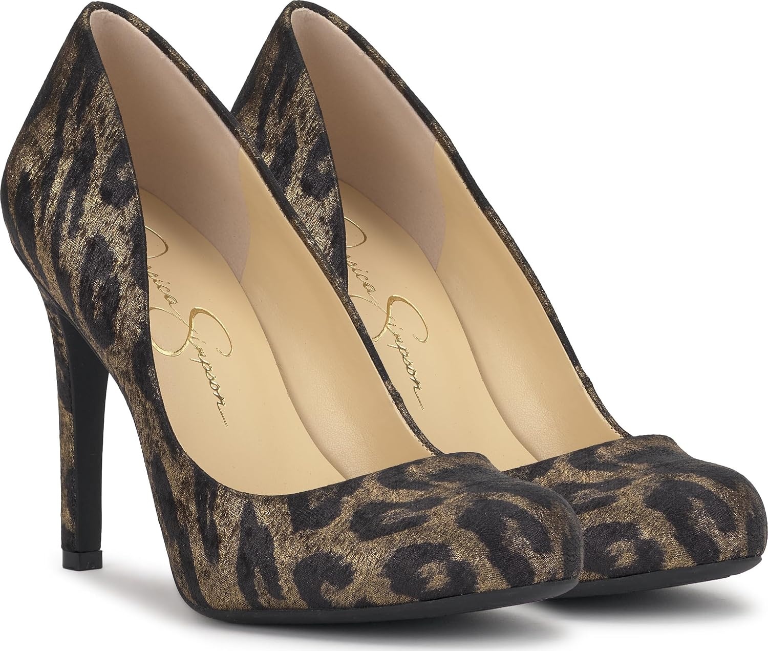 image:imageJessica Simpson Womens Calie Classic PumpGolden Copper Wild Cat