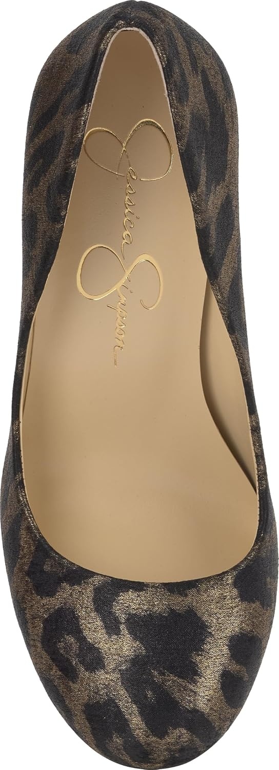 image:imageJessica Simpson Womens Calie Classic PumpGolden Copper Wild Cat