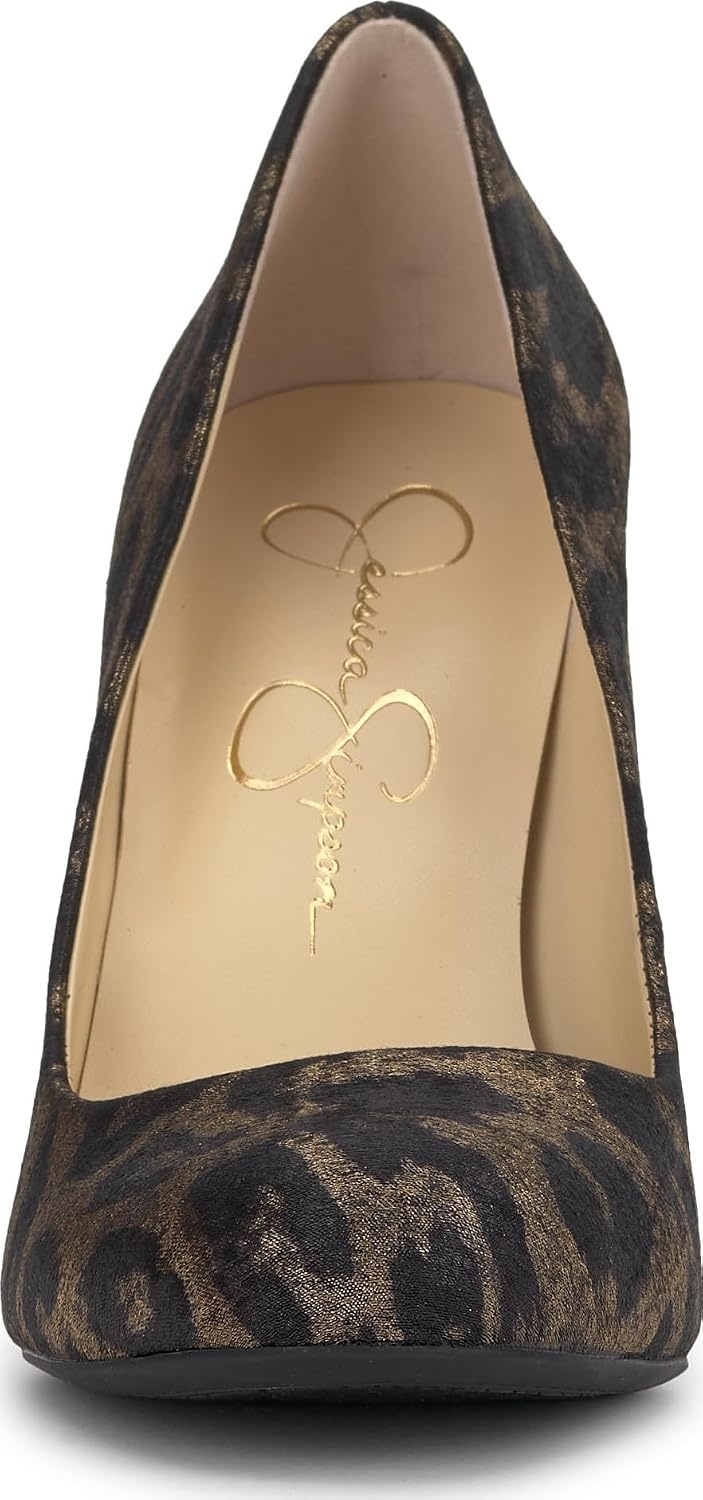image:imageJessica Simpson Womens Calie Classic PumpGolden Copper Wild Cat