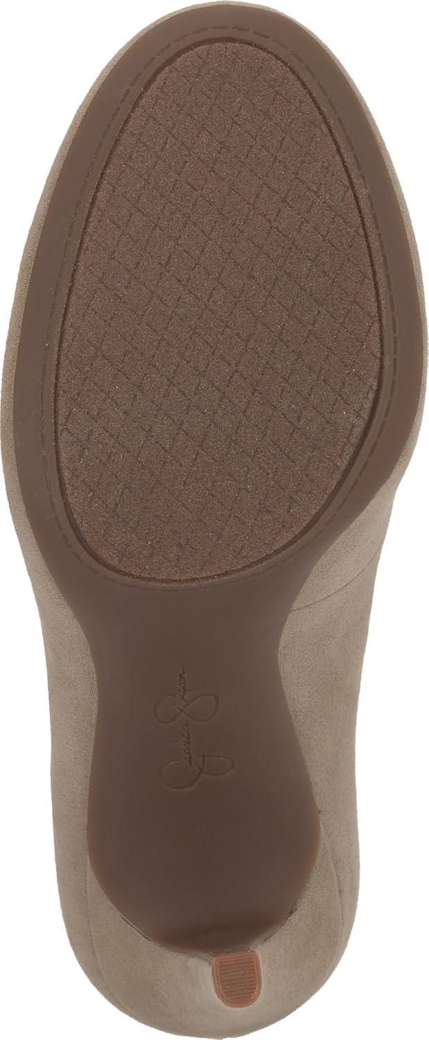 image:imageJessica Simpson Womens Calie Classic PumpLight Grey Supreme Microsuede