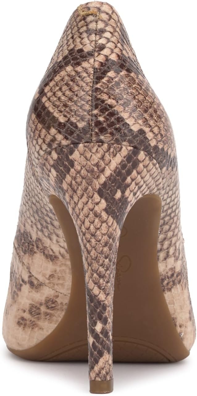 image:imageJessica Simpson Womens Calie Classic PumpNatural Snake Print