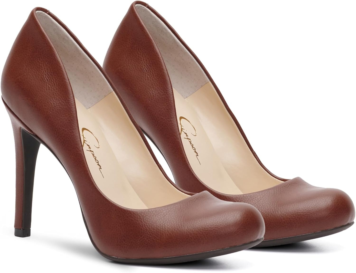 image:imageJessica Simpson Womens Calie Classic PumpSaddle Brown