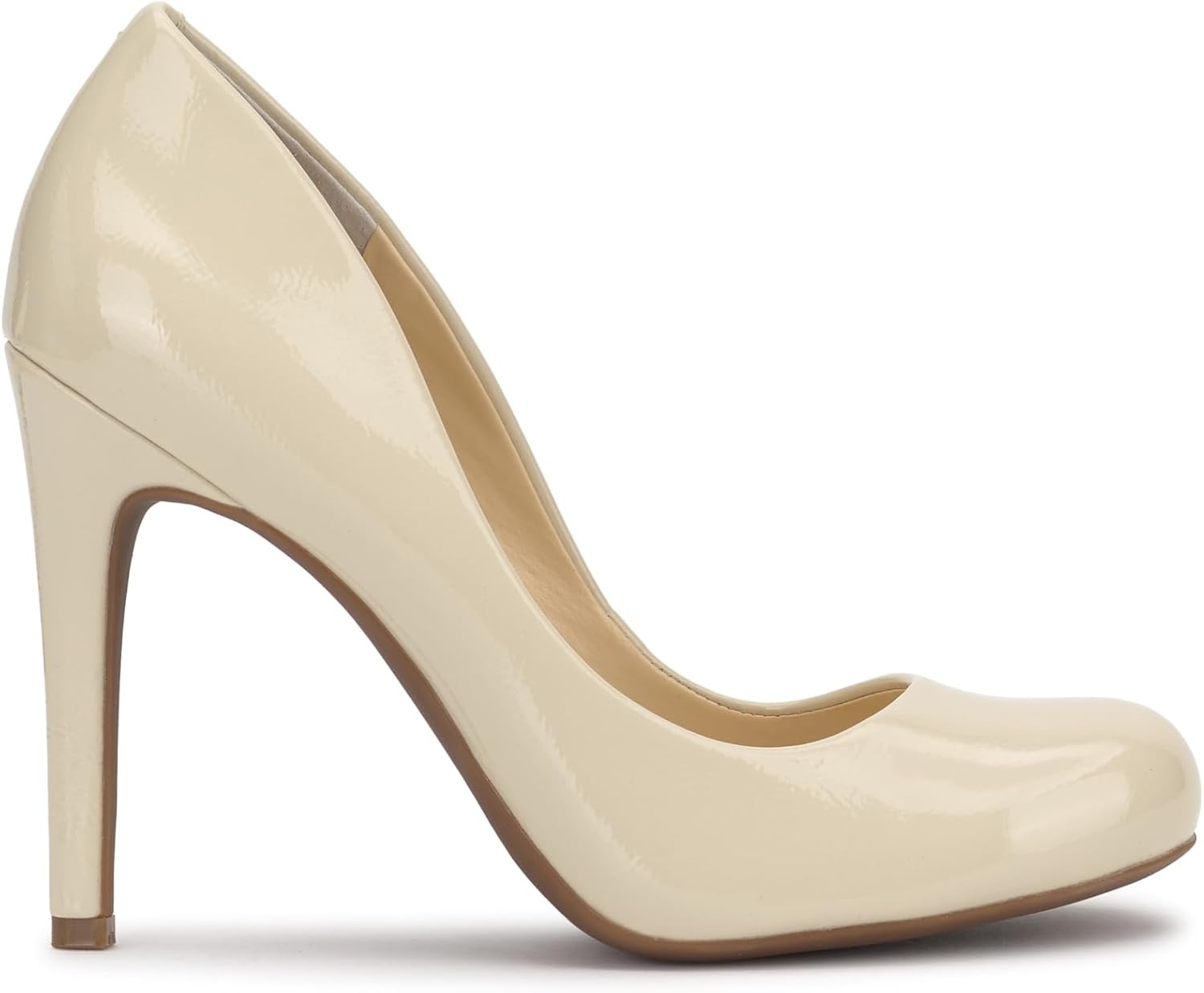 image:imageJessica Simpson Womens Calie Classic PumpSoft Ivory Crinkle Patent