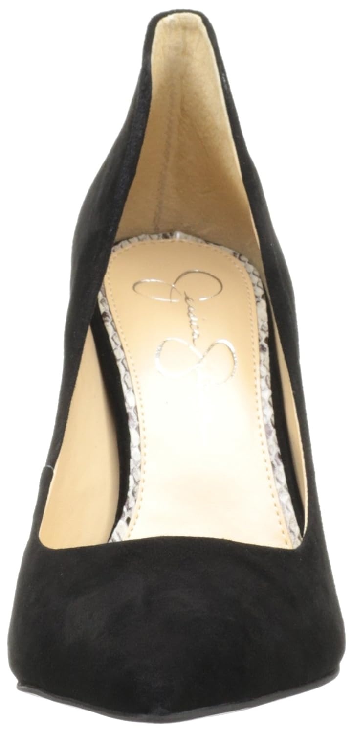 image:imageJessica Simpson Womens Cambredge Pointed Toe Pump Dress Black 75Black