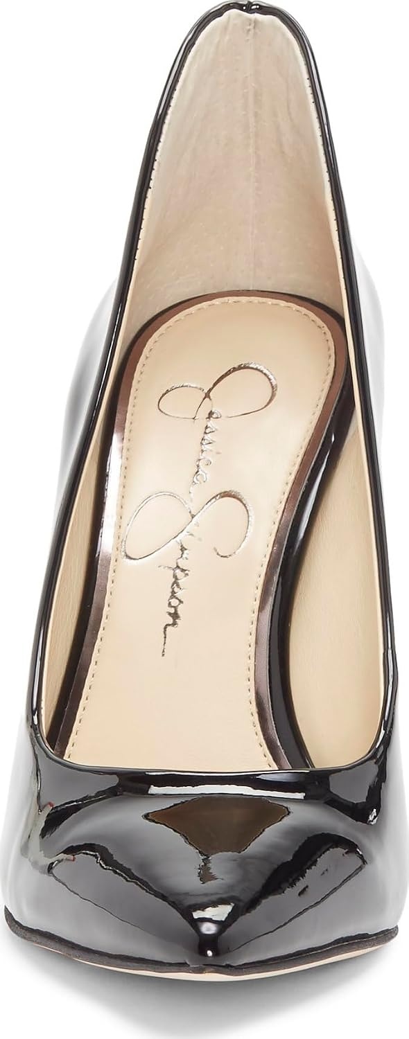 image:imageJessica Simpson Womens Cambredge Pointed Toe Pump Dress Black 75Black