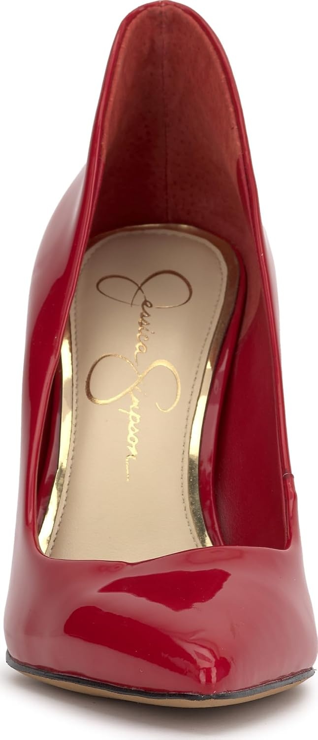 image:imageJessica Simpson Womens Cambredge Pointed Toe Pump Dress Black 75Lipstick
