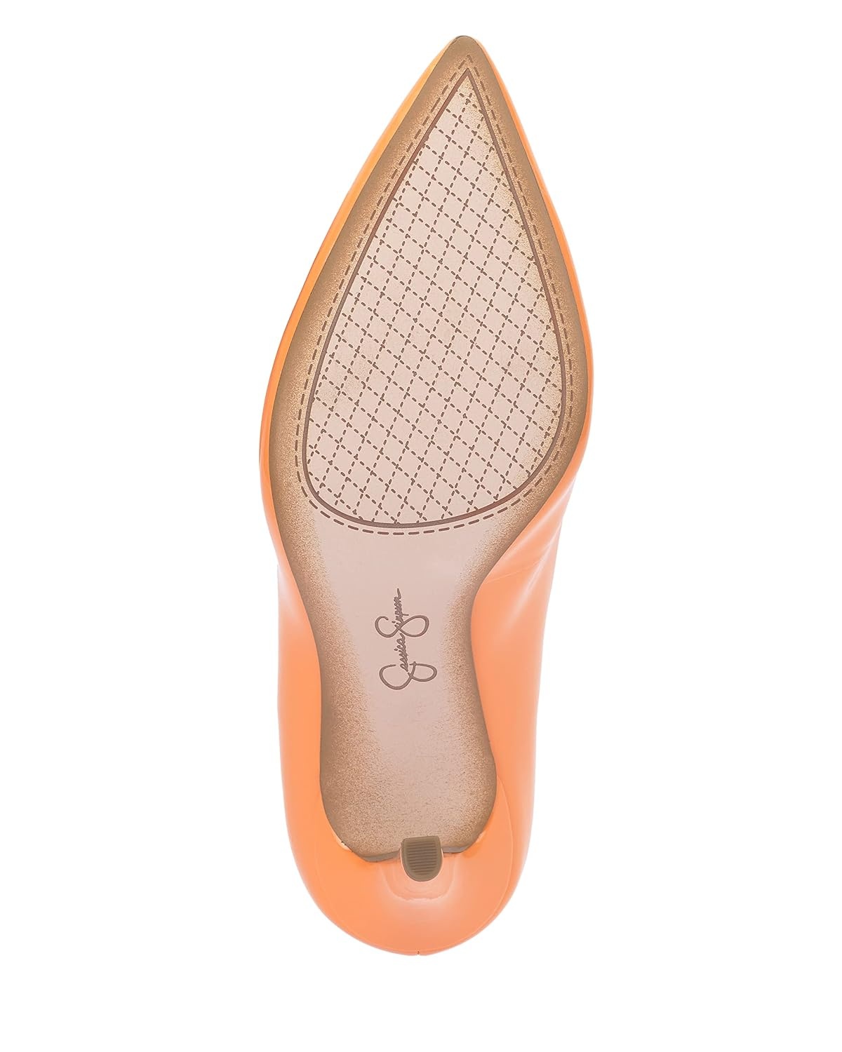 image:imageJessica Simpson Womens Cambredge Pointed Toe Pump Dress Black 75Mango Sorbet Super Patent