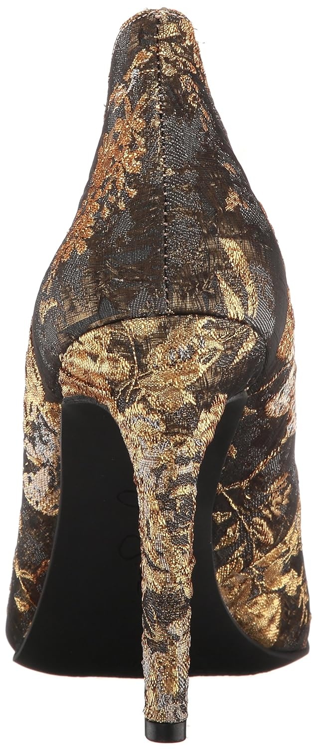 image:imageJessica Simpson Womens Cambredge Pointed Toe Pump Dress Black 75MetallicMulti