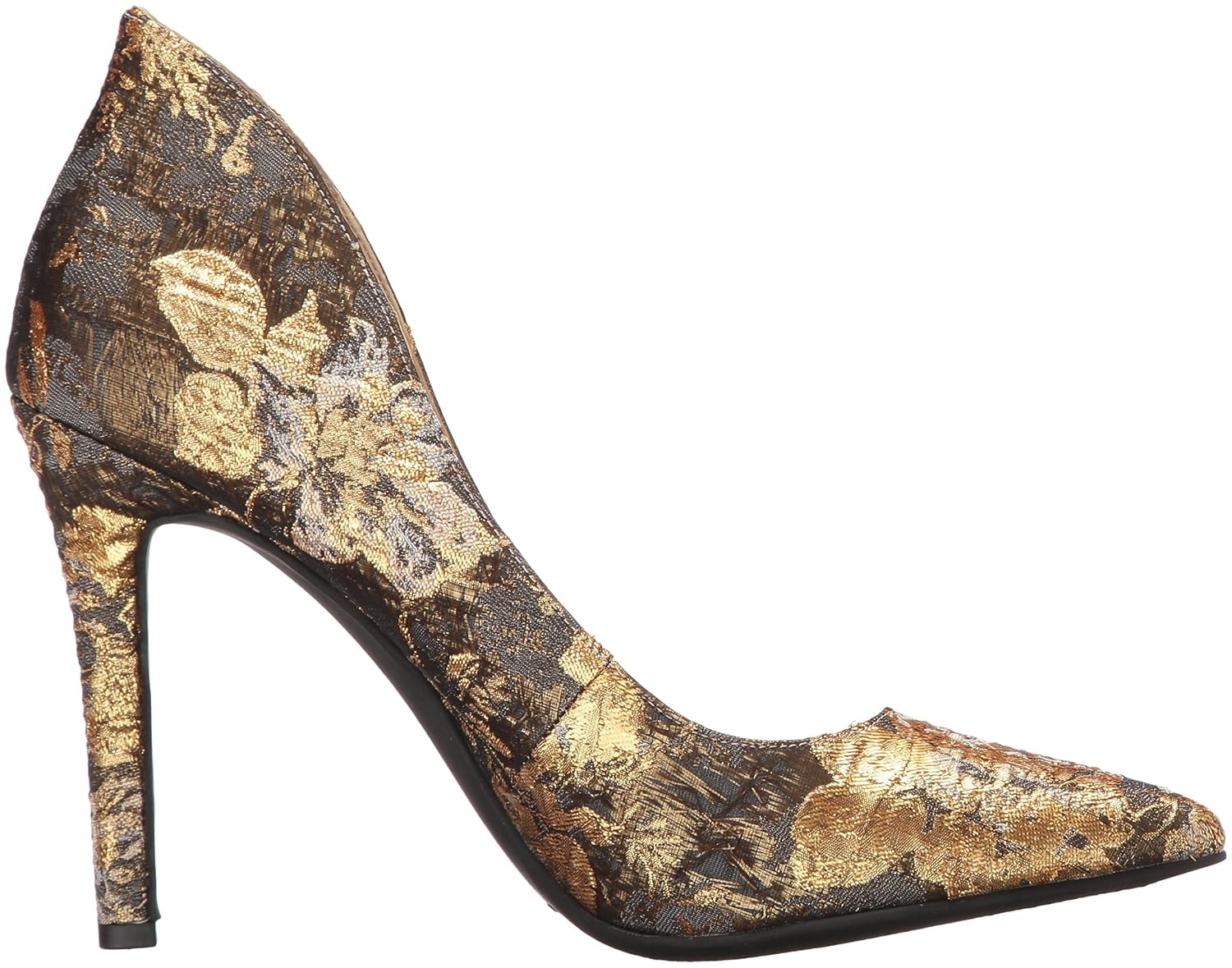 image:imageJessica Simpson Womens Cambredge Pointed Toe Pump Dress Black 75MetallicMulti