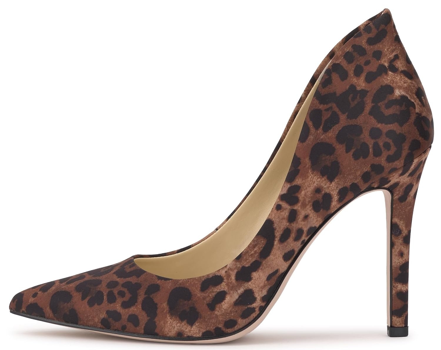 image:imageJessica Simpson Womens Cambredge Pointed Toe Pump Dress Black 75Rock Leopard Print
