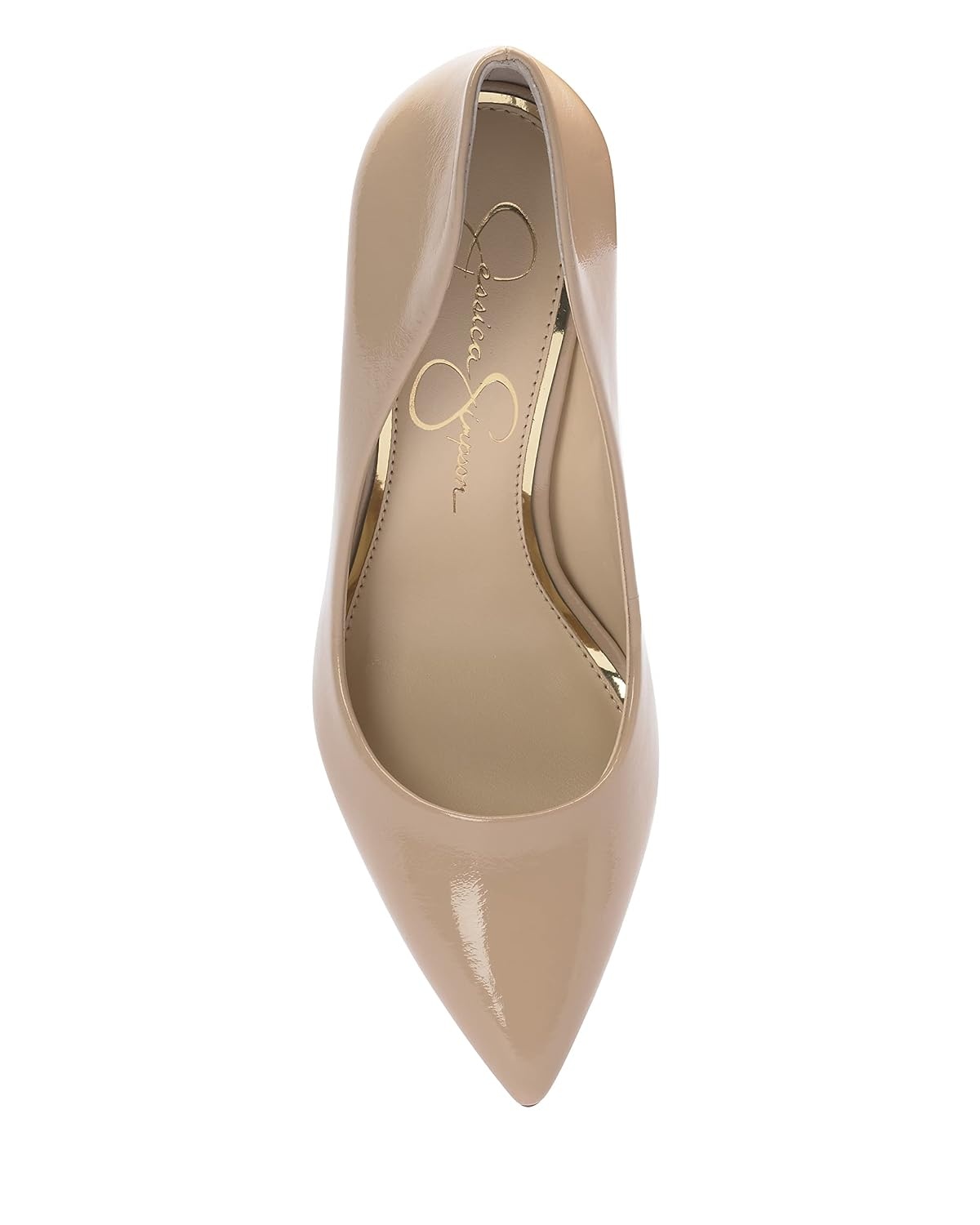 image:imageJessica Simpson Womens Cambredge Pointed Toe Pump Dress Black 75Sand
