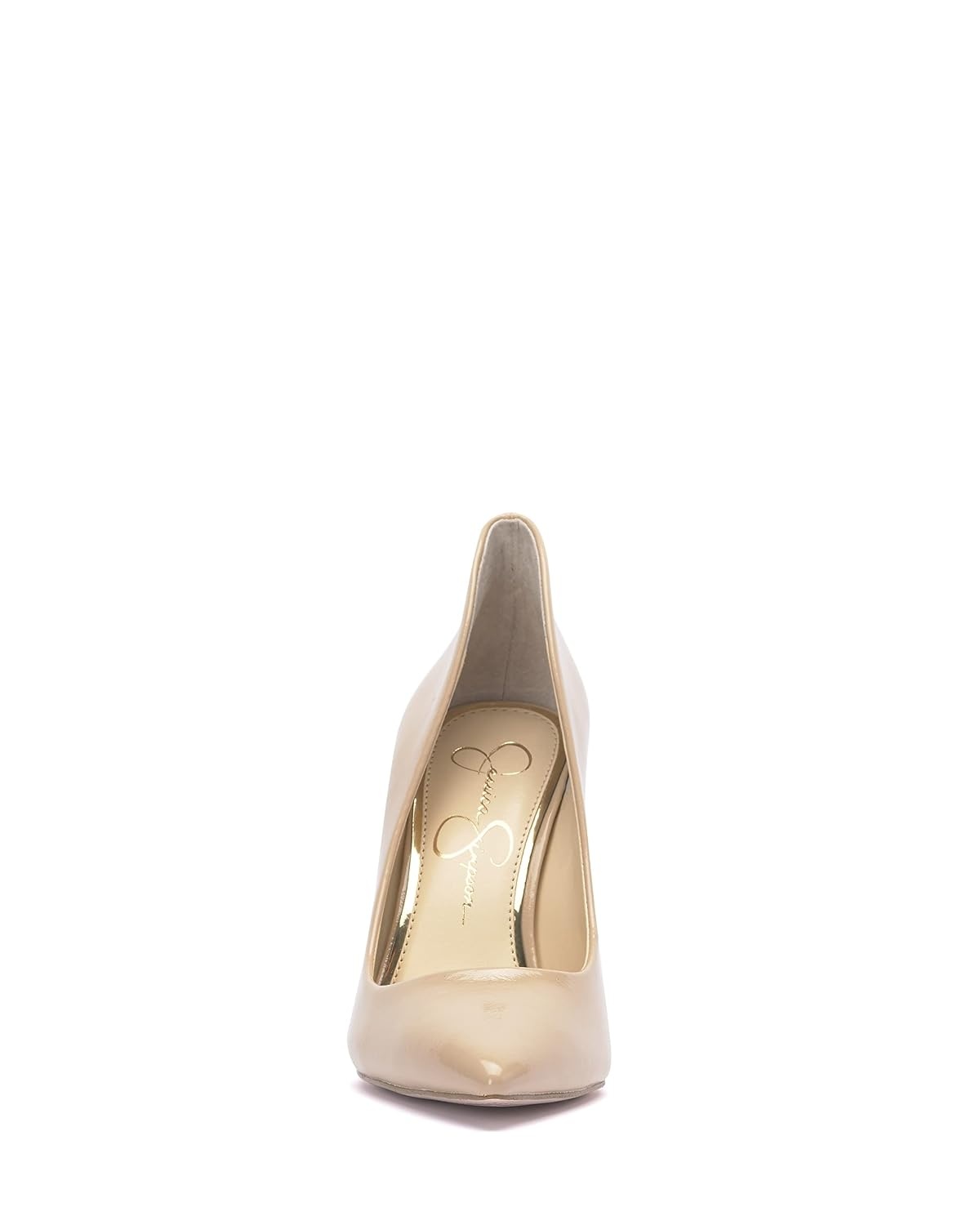 image:imageJessica Simpson Womens Cambredge Pointed Toe Pump Dress Black 75Sand
