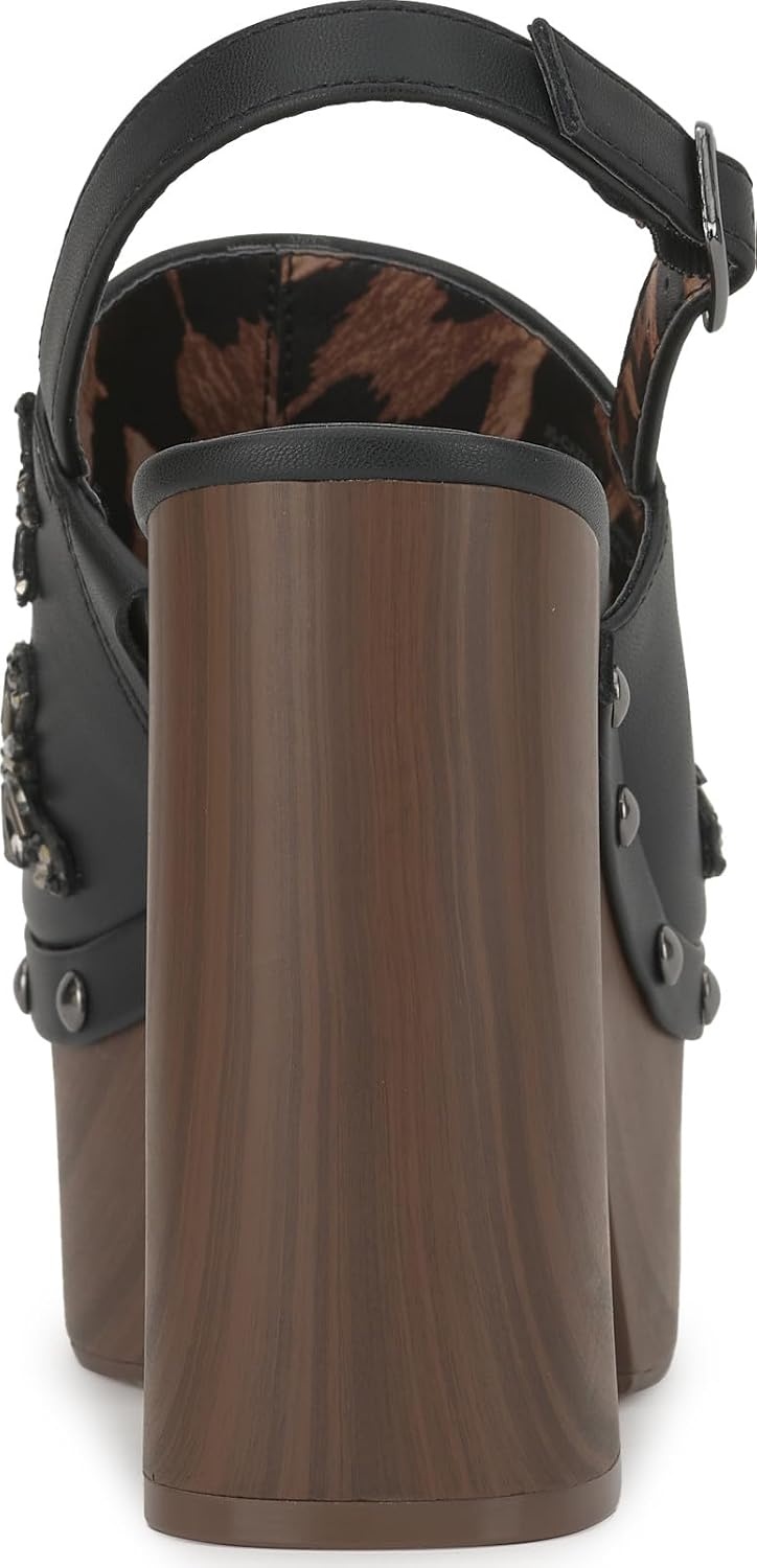 image:imageJessica Simpson Womens Cazea Studded Platform ClogBlack Italia Nappa
