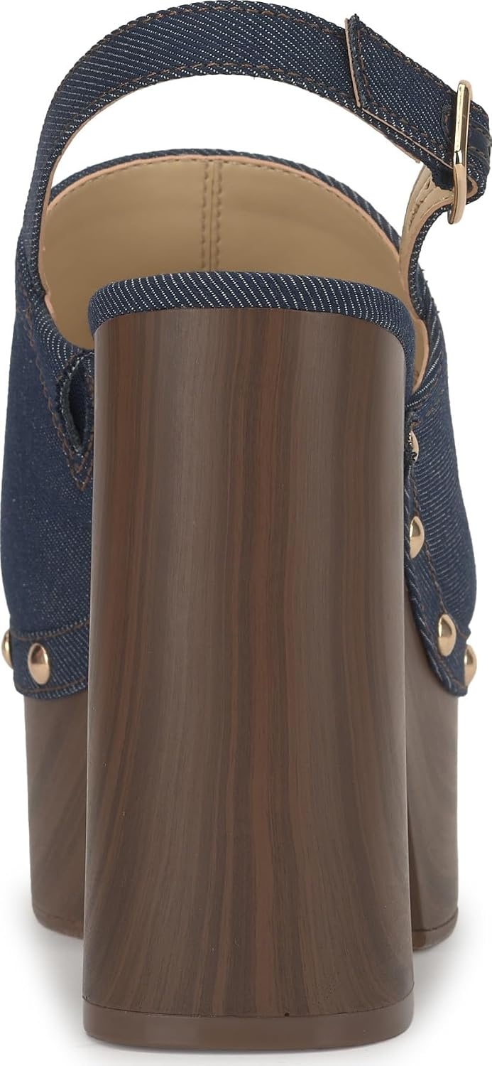 image:imageJessica Simpson Womens Cazea Studded Platform ClogIndigo Denim