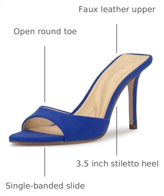 image:imageJessica Simpson Womens Dravie High Heel Sandal Red Muse 8Blue Royale