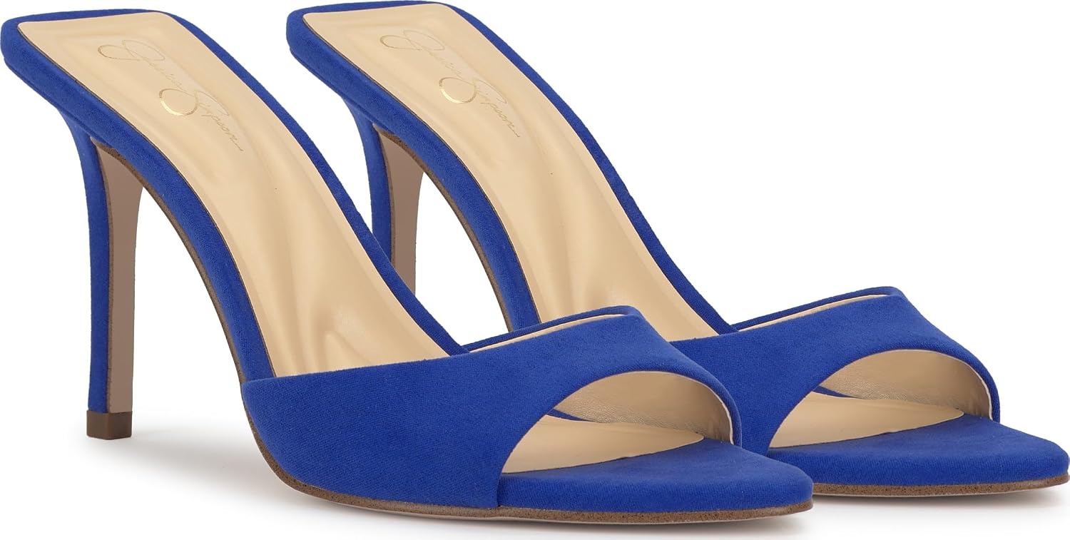 image:imageJessica Simpson Womens Dravie High Heel Sandal Red Muse 8Blue Royale