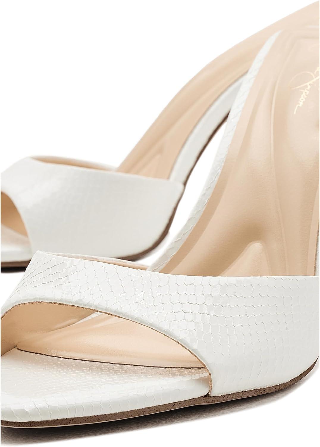 image:imageJessica Simpson Womens Dravie High Heel Sandal Red Muse 8Bright White