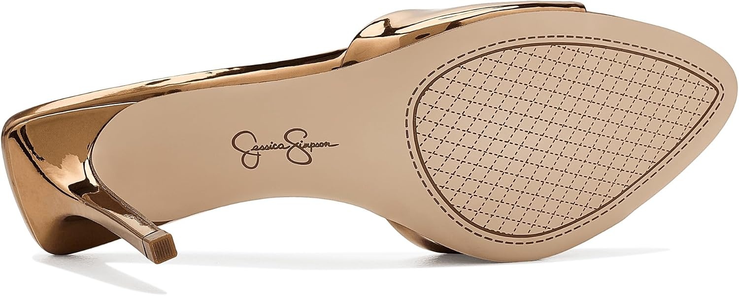 image:imageJessica Simpson Womens Dravie High Heel Sandal Red Muse 8Bronze