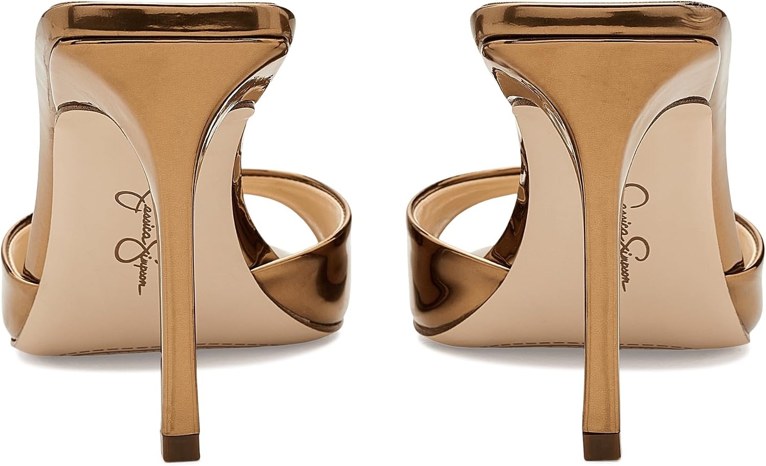image:imageJessica Simpson Womens Dravie High Heel Sandal Red Muse 8Bronze