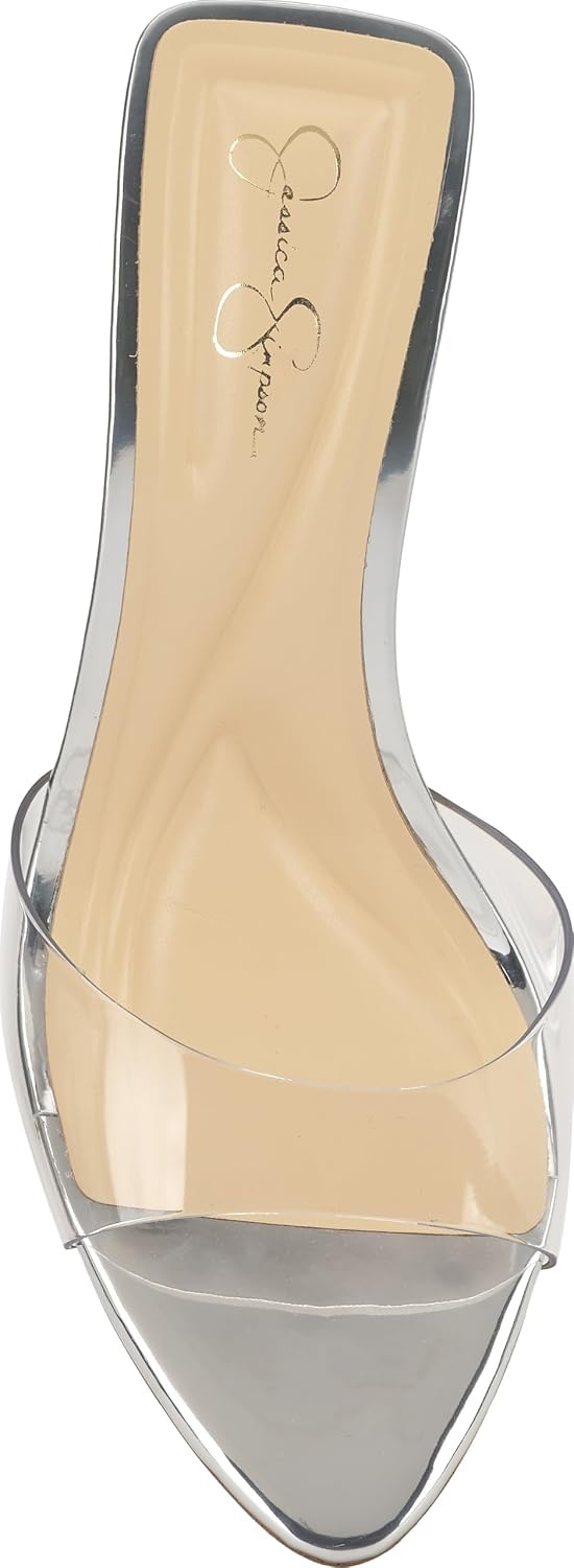 image:imageJessica Simpson Womens Dravie High Heel Sandal Red Muse 8Clear Tpu