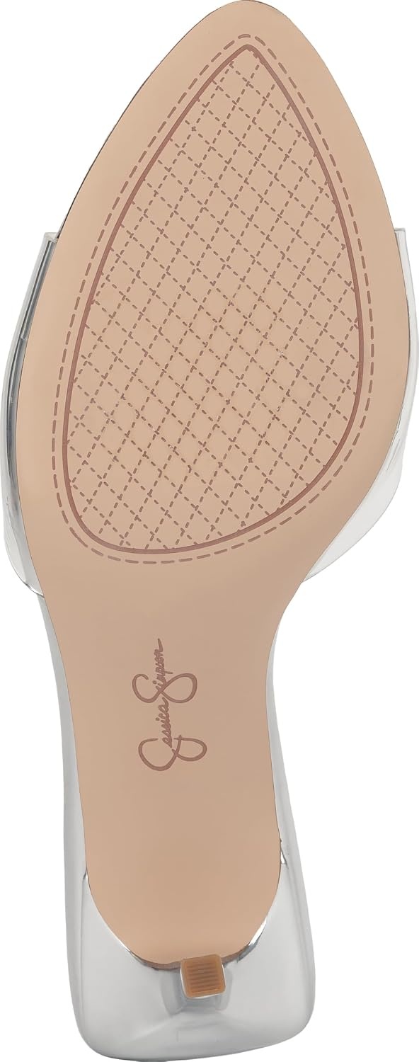 image:imageJessica Simpson Womens Dravie High Heel Sandal Red Muse 8Clear Tpu