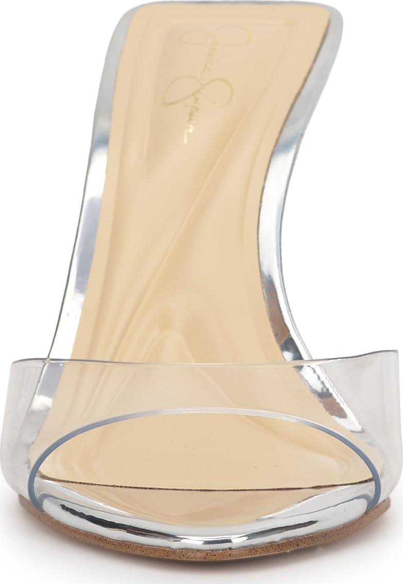 image:imageJessica Simpson Womens Dravie High Heel Sandal Red Muse 8Clear Tpu
