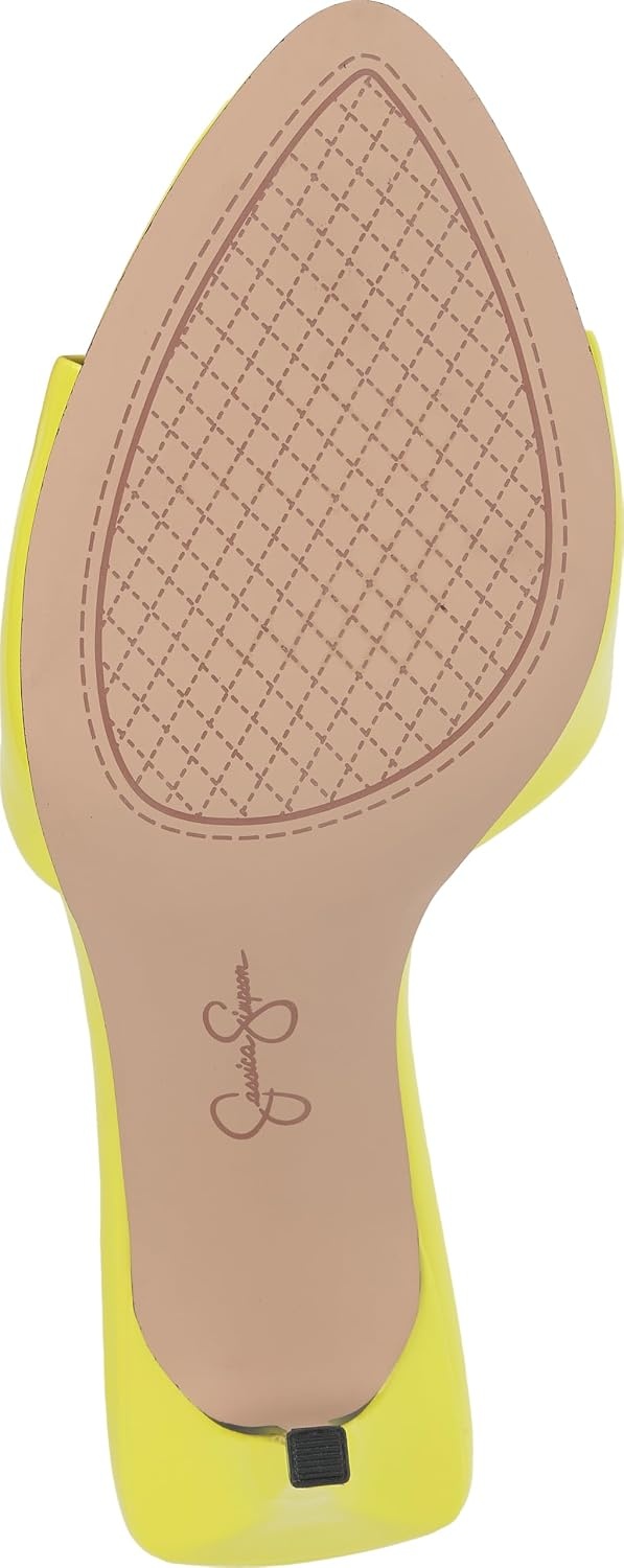 image:imageJessica Simpson Womens Dravie High Heel Sandal Red Muse 8Laser Lime Super Patent
