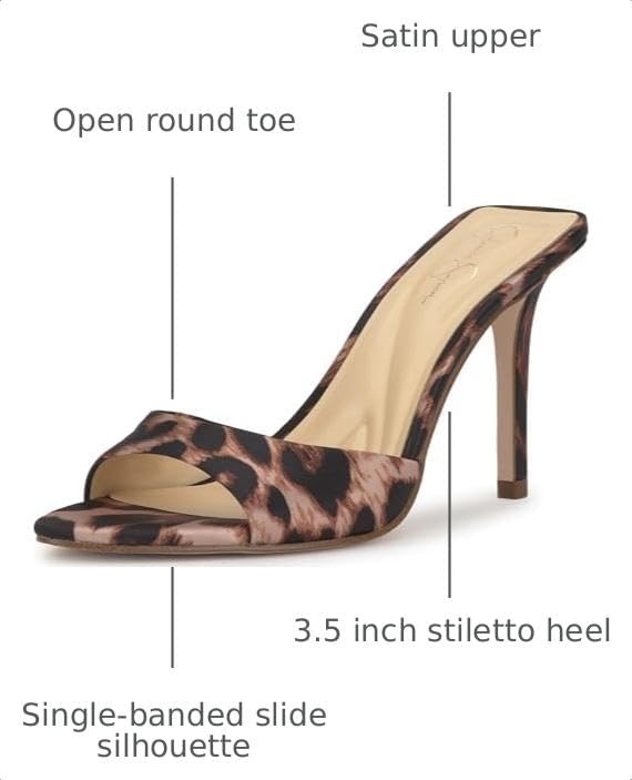 image:imageJessica Simpson Womens Dravie High Heel Sandal Red Muse 8Natural Dolly Leopard