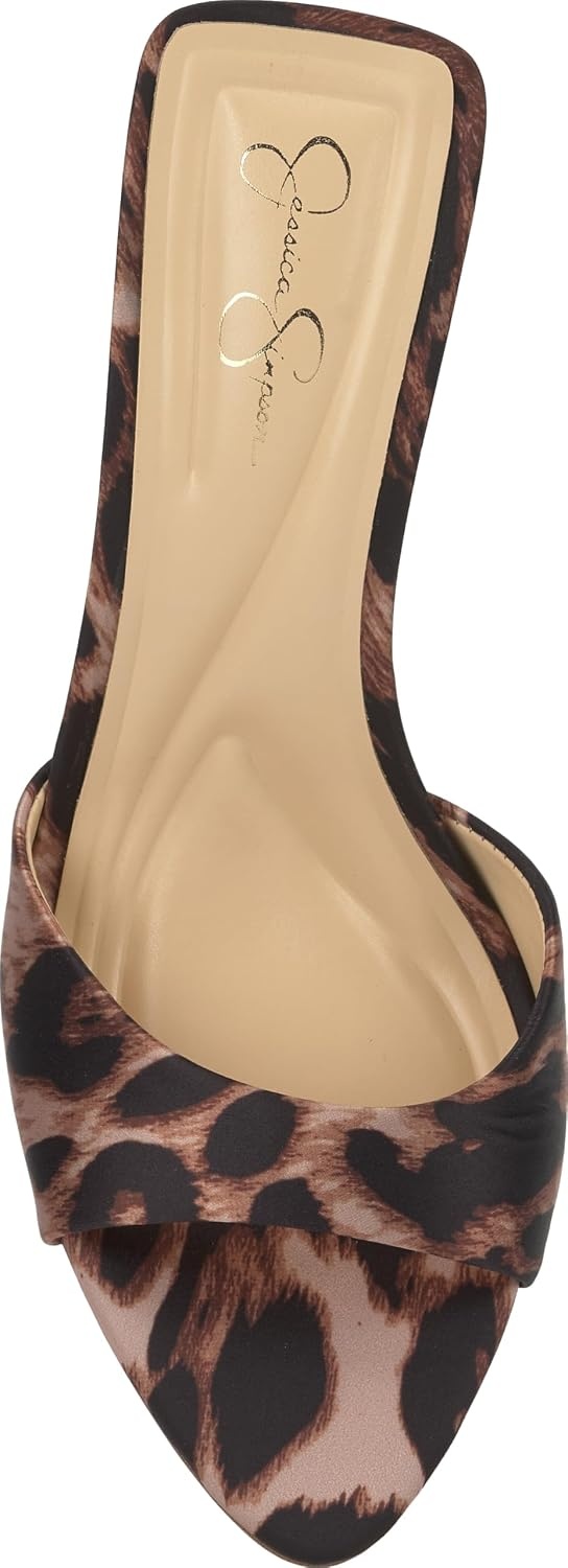 image:imageJessica Simpson Womens Dravie High Heel Sandal Red Muse 8Natural Dolly Leopard