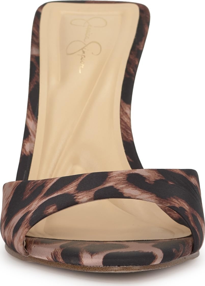 image:imageJessica Simpson Womens Dravie High Heel Sandal Red Muse 8Natural Dolly Leopard