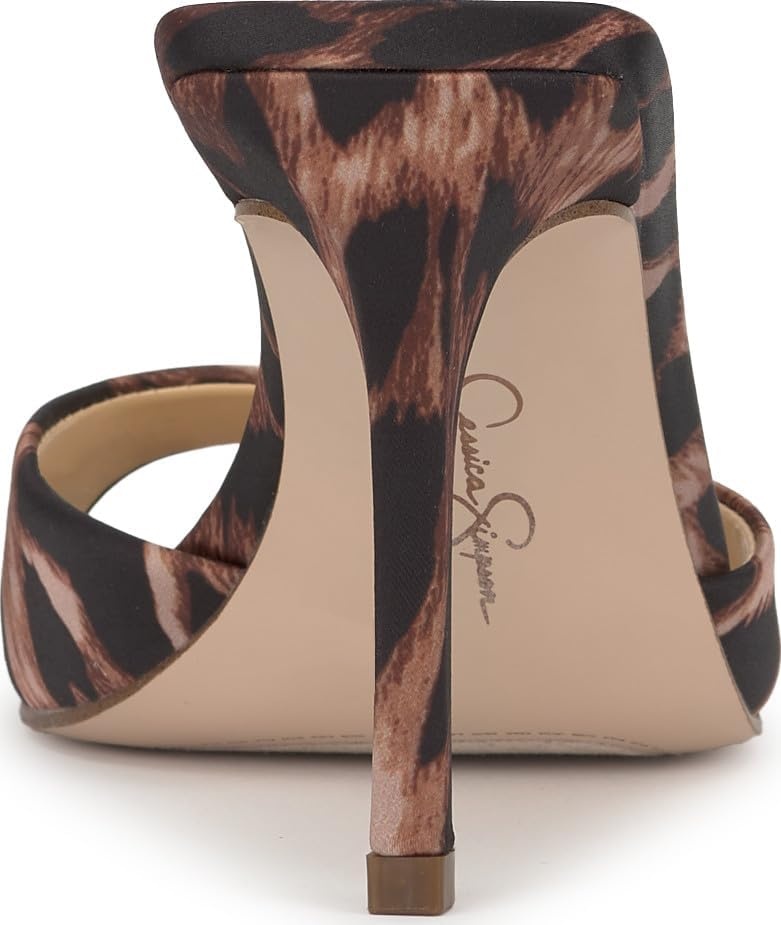 image:imageJessica Simpson Womens Dravie High Heel Sandal Red Muse 8Natural Dolly Leopard