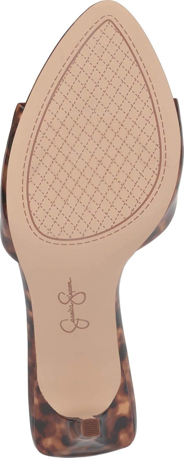 image:imageJessica Simpson Womens Dravie High Heel Sandal Red Muse 8Natural Tortoise Patent