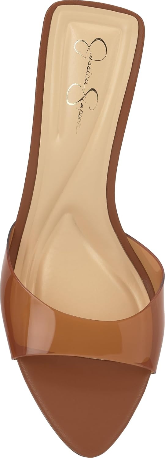 image:imageJessica Simpson Womens Dravie High Heel Sandal Red Muse 8Soft Caramel