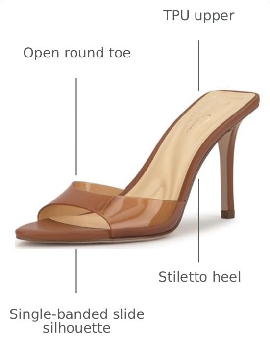 image:imageJessica Simpson Womens Dravie High Heel Sandal Red Muse 8Soft Caramel