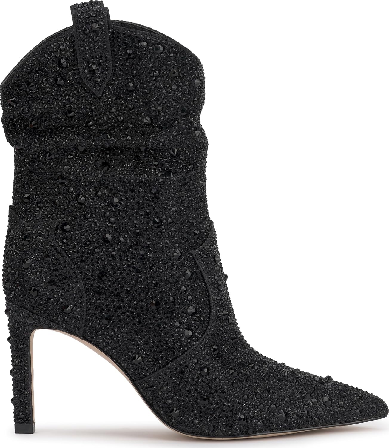 image:imageJessica Simpson Womens Evgena Embellished Western BootBlack
