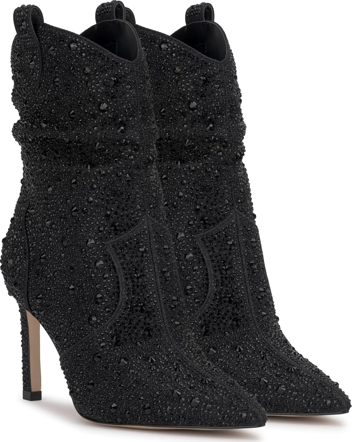 image:imageJessica Simpson Womens Evgena Embellished Western BootBlack