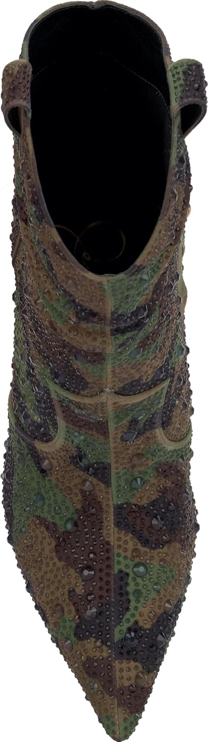 image:imageJessica Simpson Womens Evgena Embellished Western BootForest Camo