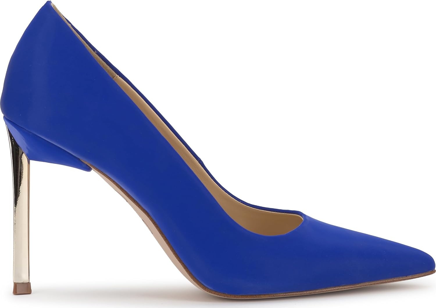 image:imageJessica Simpson Womens Kheloe Pointed Toe PumpBlue Royale Sateen