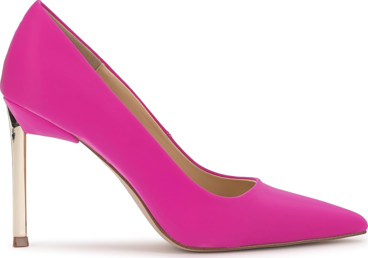 image:imageJessica Simpson Womens Kheloe Pointed Toe PumpBright Fuchsia Sateen