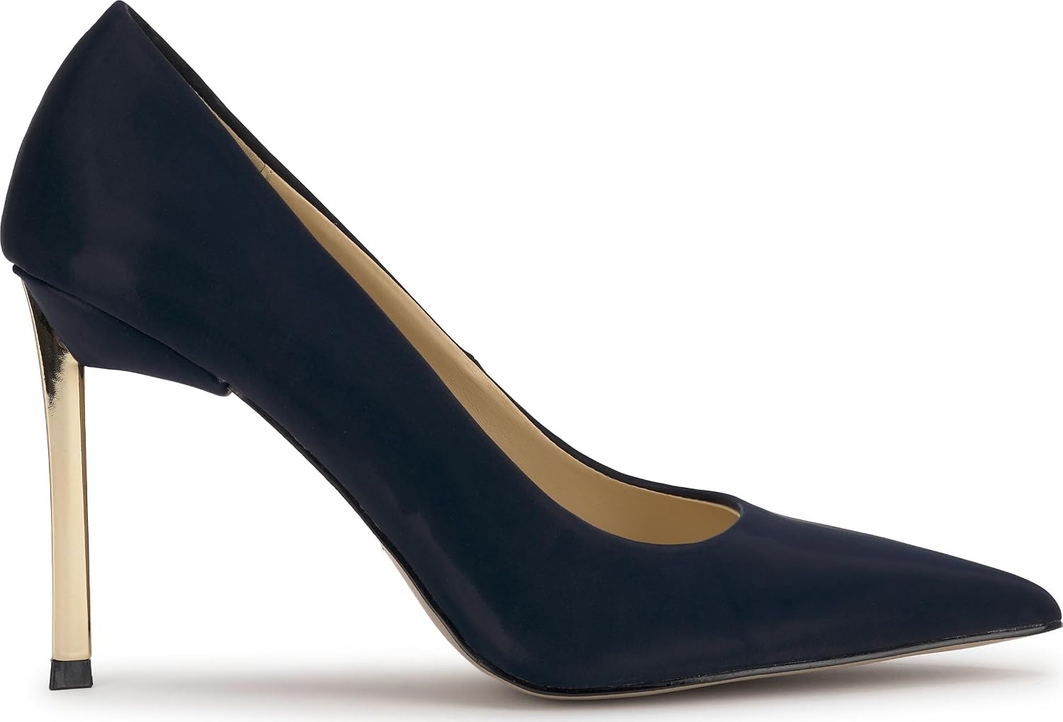 image:imageJessica Simpson Womens Kheloe Pointed Toe PumpDark Night Sateen