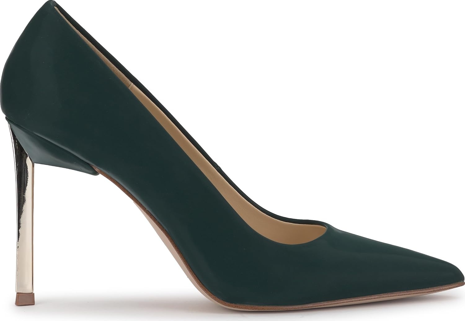 image:imageJessica Simpson Womens Kheloe Pointed Toe PumpGreen Sateen
