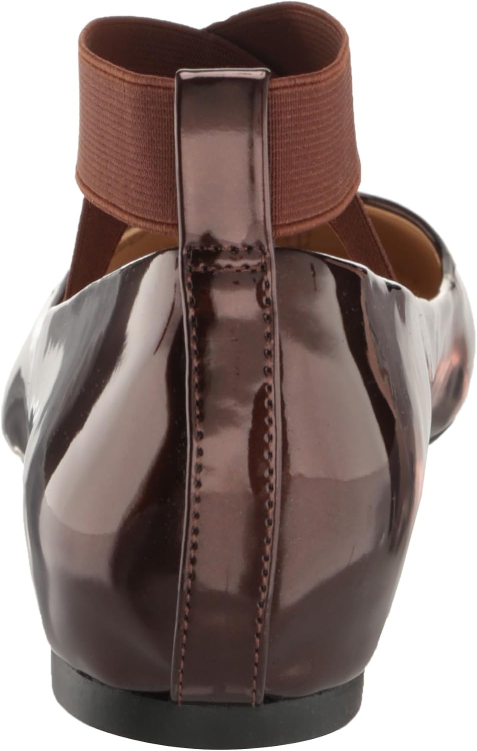 image:imageJessica Simpson Womens Mandayss Cross Strap Ballet FlatDeep Brown