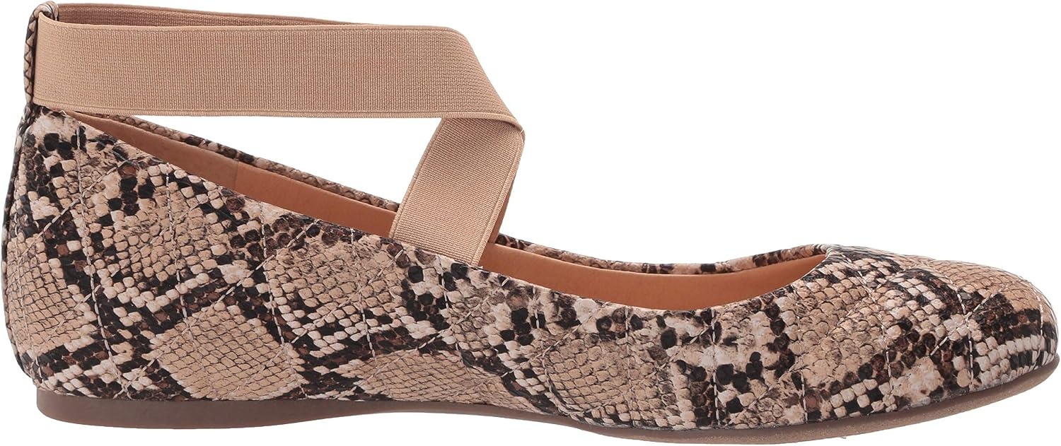 image:imageJessica Simpson Womens Mandayss Cross Strap Ballet FlatKhaki